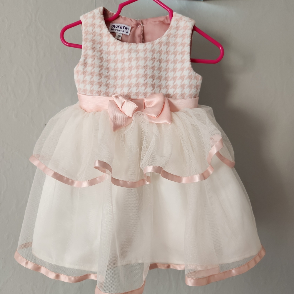 Blueberu Boulevard 18m Dress with Bow